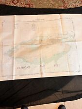 Lot Of 7 Vintage (1960s-70s) Soundings & Fathoms Nautical Maps. picture