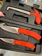 Browning 3220438R 3 Piece Primal Hunting Knife Set + Case picture
