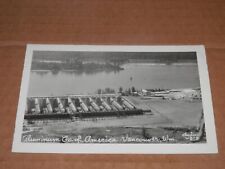 VANCOUVER WA - 1950'S REAL-PHOTO POSTCARD - ALUMINUM CO. of AMERICA AERIAL VIEW picture