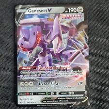 Pokemon Card Genesect V 185/204 Fusion Strike Holo picture