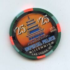 25.00 Chip from the Imperial Palace Casino Las Vegas Nevada Millennium picture