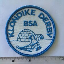 Boy Scout Klondike Derby Patch, Vintage, New picture
