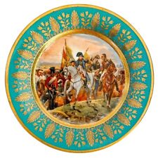 Vintage Capodimonte Napoleonic Cabinet Plate 9.5