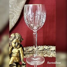 Waterford Crystal Grenville Gold Wine Blown Cut Glass Vintage Wine Goblet - 1 picture