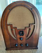 Vintage Philco Model 60 Cathedral Tube Radio Working  picture