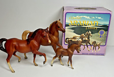 VTG BREYER ANIMAL CREATIONS~#3055 Chestnut CLASSIC ARABIAN HORSE FAMILY~in box picture