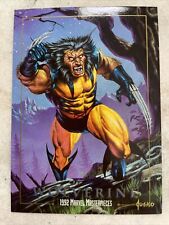 WOLVERINE 1992 Marvel Masterpieces NM Condition BLUE BACK PROMO CARD/RARE picture