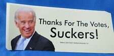 WHOLESALE LOT OF 20 BIDEN THANKS FOR THE VOTES SUCKERS STICKERS Trump 2024 GOP picture