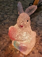 Cracker Barrel Easter Bunny Light 8.5 In. High With Original Box picture