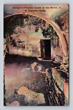 St Augustine FL-Florida, Castillo de San Marcos Dungeon, Vintage Postcard picture