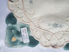 Vintage Madeira Embroidered Placemats 4 Marked Art# MH919 picture