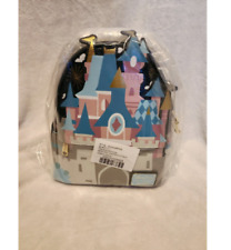 Rare Loungefly Disneyland Paris Sleeping Beauty Castle Mini Backpack LE picture
