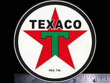 TEXACO Oil Company Gas Station - Original Vintage 60’s 70’s Racing Decal/Sticker picture