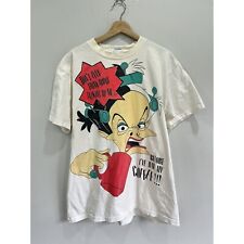 Vintage 90s Cruella Deville Disney Tee Shirt Coffee picture