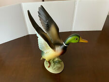 Flying Mallard Figurine duck porcelain bird 10