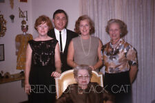 Vintage 35mm Slide Pretty Ladies Family Portrait picture