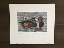 Maryland Duck Color Print -Signed by Francis Sweet -1987 picture
