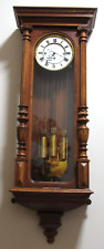 Antique Austrian Grand Sonnerie three weights driven Vienna wall clock 8-day picture