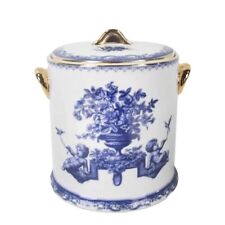 Vintage Porcelain Candy Jar French Rococo Style For Cookies Storage Sweets Decor picture