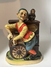 Vintage Italian Organ Grinder & Monkey Figurine picture
