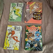 Manga Lot Featuring Wish Full Metal Panic and The Girl with The Sanpaku Eyes  picture