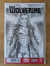 Wolverine #1 Aldfred Trujillo The Crow Original Sketch VF/NM(LF005) picture