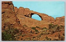 Postcard UT Utah Arches National Monument Skyline Arch Chrome UNP A19 picture