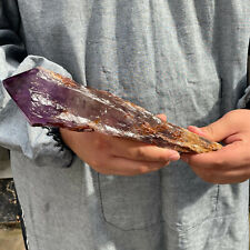 1.3LB-1.6LB Natural Amethyst Quartz Cluster Crystal Wand Point SpecimenHealing picture