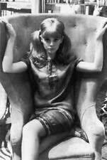 1967 Swedish Actor Britt Ekland In An Armchair 1 Old Photo picture
