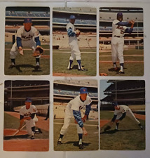 Lot of 6 New York Mets B & E Cards 1964-65 Kranepool Jackson Hunt McMillan picture