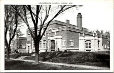 Vtg 1920s Longfellow School Ripon Wisconsin WI Postcard picture