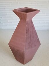 Rare Aldo Londo Bitossi Raymor Vase MCM Abstract Italian Pottery Fluted 10