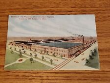 Waterloo Boy Gas Engine Factory Postcard 1912 Hit Miss picture