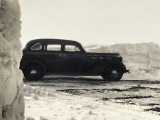 F8 Photograph Old Desoto Car Automobile Americana Artistic Snow Walls picture
