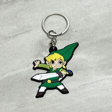 Legend of Zelda keychain - Link Gamer Backpack Bag Tag Zipper Pull Charm picture