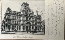 Boston Post Office Frank Sleeper Massachusetts Antique Vintage Postcard c1900 picture