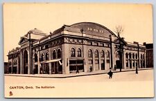 Canton Ohio~Downtown Auditorium~Tuck & Sons~c1905 Postcard picture