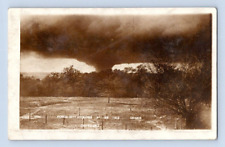 RPPC 1912. TORNADO, PONOA CITY, OKLAHOMA. POSTCARD L28 picture