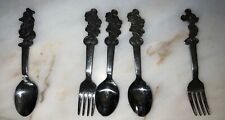 VTG Walt Disney Prod. Mickey & Minnie And Donald Duck Spoons and Forks picture