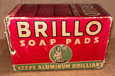 Vintage Box of, BRILLO SOAP PADS (Full Box) picture