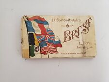 24  Cartes Postales Brest Vintage postcards French  1918 ? picture