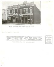 Elks Building & Hall Victor Colorado Vintage PC picture