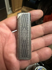 vintage rare lighter wingas 9500 silverplates picture