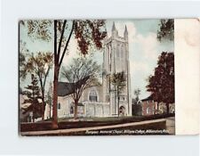 Postcard Thompson Memorial Chapel Williams College Williamstown Massachusetts picture
