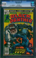 Black Panther #5 ❄️ CGC 9.8 WHITE Pages ❄️ Jack Kirby Marvel Comic 1977 picture