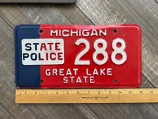 Michigan State Police License Plate (BICENTENNIAL CELEBRATION ISSUED 1976-1989) picture