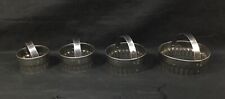 Vintage Hoan, scalloped edge biscuit cutters, set of 4, original box picture