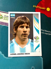 #185 - 2006 PANINI CUP GERMANY - Lionel MESSI Rookie (2nd) picture