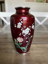 Japan Sato Cloisonne vase picture