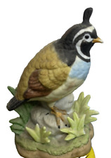 Figurine Bob White Quail Bird Wildlife Porcelain Hand Painted George Good 4